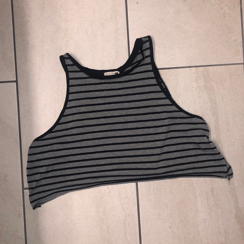 L.A Hearts cropped muscle tank